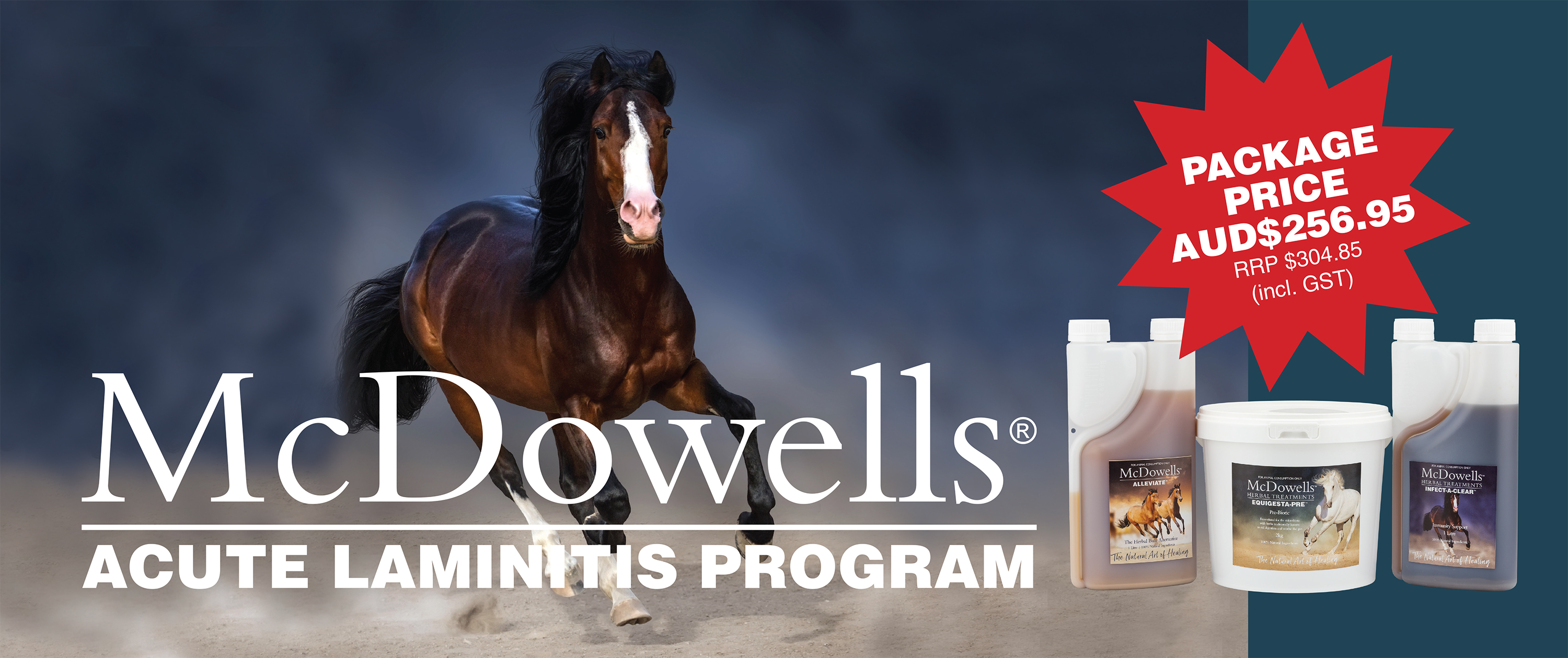 Acute Laminitis Program Strip Ad