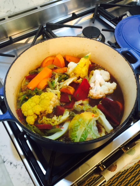 Vegetables and Broth
